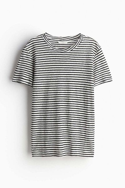 H&M Linen T-shirt