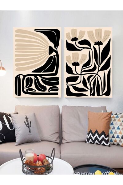 icase Home Salon Sun Mountain Leaf Daisy Moon Picasso Peisaj Decor Concept Pi...