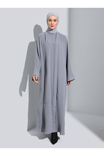 Refka Aerobin Сукня та абая, комплект із двох предметів - Сірий -
