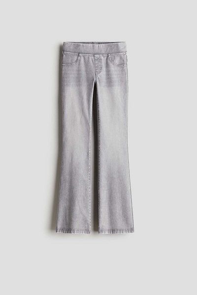 H&M Flared Jersey Trousers