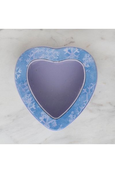 shop Loren Transparent Heart Metal Storage Box - Medium Bo