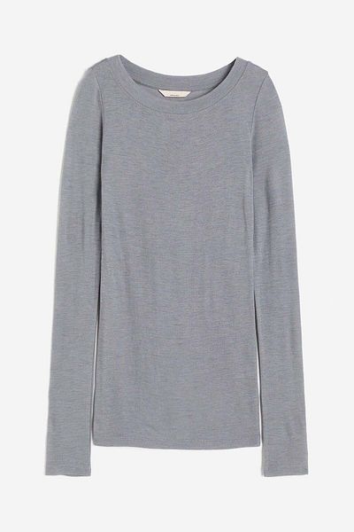H&M Fitted Wool Top