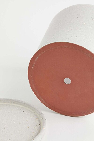 H&M Large plant pot and saucer