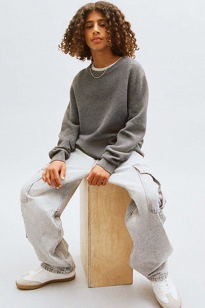 H&M Wide-leg cargo jeans