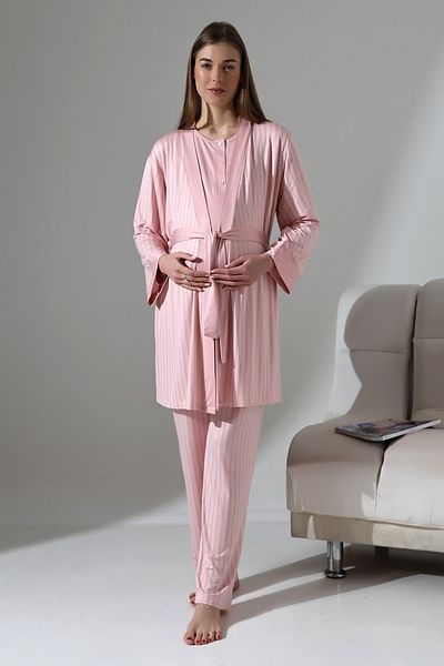 LikapaShop 3-Piece Pregnant Pjama Set