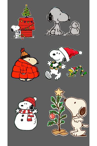 Sticksy Snoopy Stickerphone Laptop Notebook Tablet Notebook Flask Sticker Sticker St871