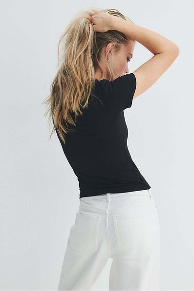 H&M Fitted T-shirt