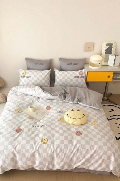 Eponj Home Комплект завивки Good Luck Grey Double Easy Iron