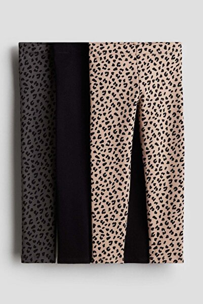 H&M 3-pack heavy jersey leggings