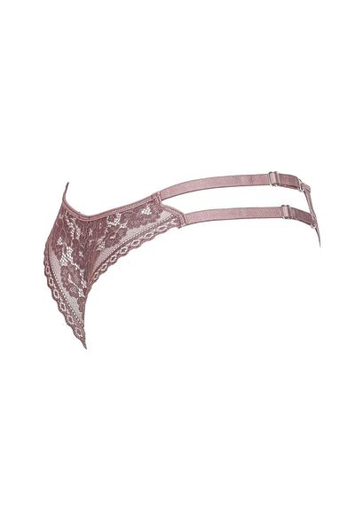 ERDEM İÇ GİYİM Chiloți din dantelă Weweus 2322 Model Brown Color