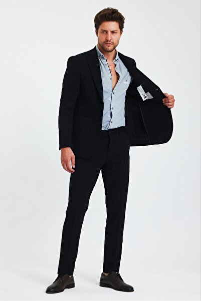 Savira Slimfit Suit Bottom Top Knitted Fabric New Season