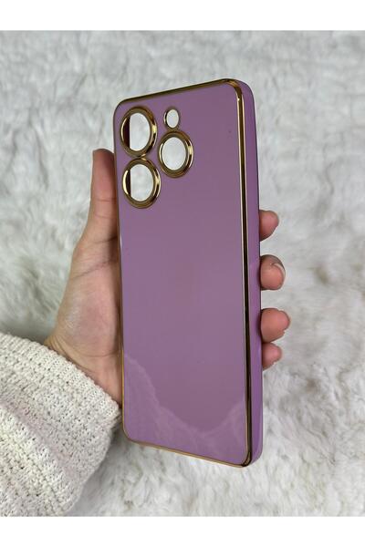 Vip Case Tecno Spark 10 Pro - Dirt-Repellent Wipeable Glossy Camera Protection Silicone Bark Case