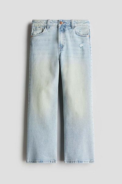 H&M Baggy Fit Bootcut Leg Jeans