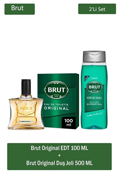 Brut Original EDT 100 ml+Duş Jeli 500 ml