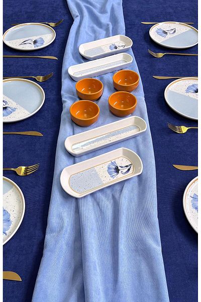 VENÜS HOME DECORATION Ferret Model 6-Piece 14-Piece Breakfast Set
