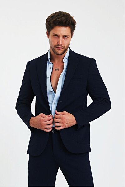 Savira Slimfit Suit Bottom Top Knitted Fabric New Season