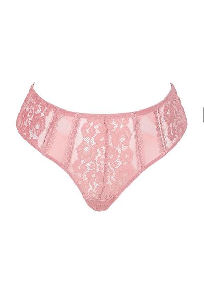 ERDEM İÇ GİYİM Weweus 2321 Model Dusty Rose și Chiloți din dantelă