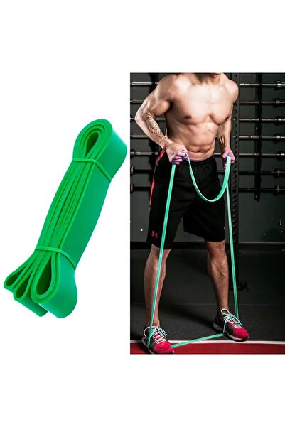 Clifton Direnç Bandı Direnç Lastiği Powerband Yeşil (208CM X 4.5MM X 45MM) 20...