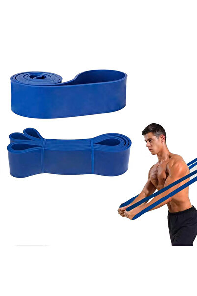 Clifton Direnç Bandı Direnç Lastiği Powerband Mavi (208CM X 4.5MM X 64MM) 30-...