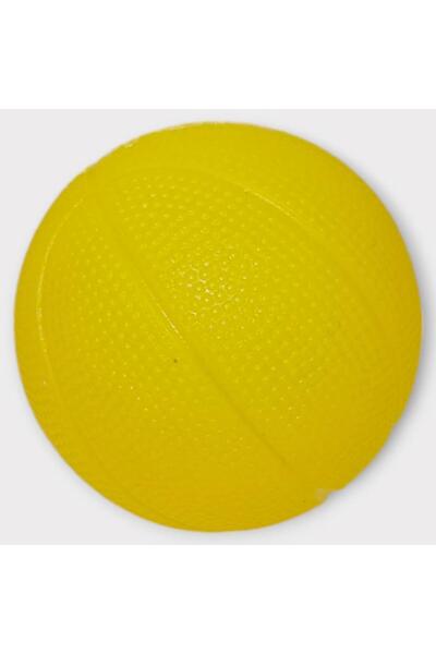 Ethab Ticaret Dog Toy - Plastic Whistle Ball - Yellow