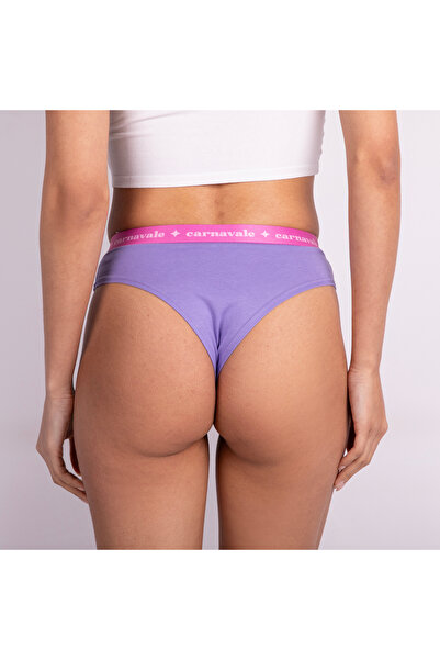 MODA Carnavale Mor Renk Kadın Brazilian Külot