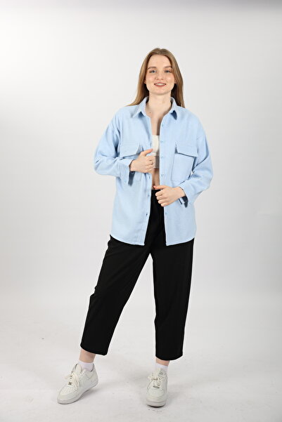 YNGMENCLASS Cămașă fără cusături cu textura pentru femei