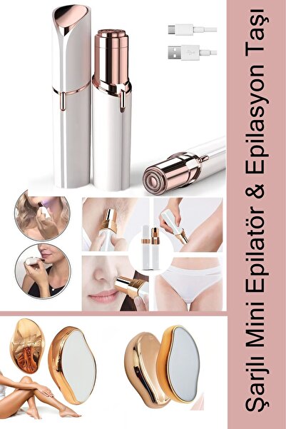 Clevora Şarjlı Yüz Alma Epilasyon Aleti - Yüz Epilatör - Tüy Alma Aleti Ve Ep...