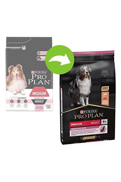 Pro Plan Medium Adult Somonlu Orta Irk Yetişkin Köpek Maması 14 KG