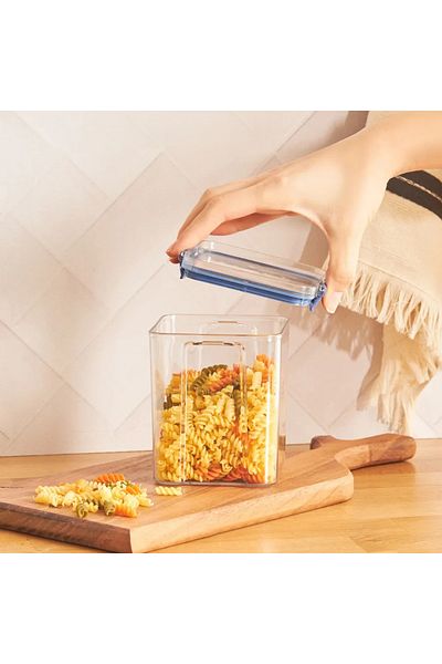 Karaca Solida, Storage Container, Blue Transparent