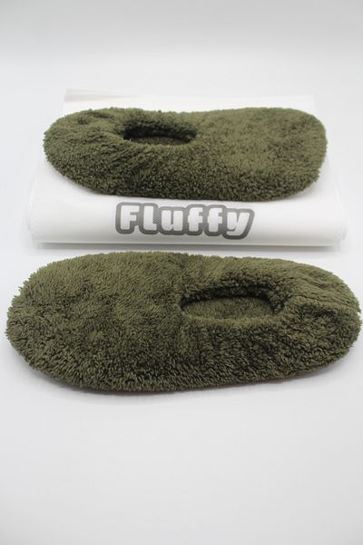 fluffy Ανδρικά μποτάκια Παντόφλες Πτυσσόμενες φορητές σε τσάντα Home Flats Αντιολισθητική σόλα χωρίς ήχο