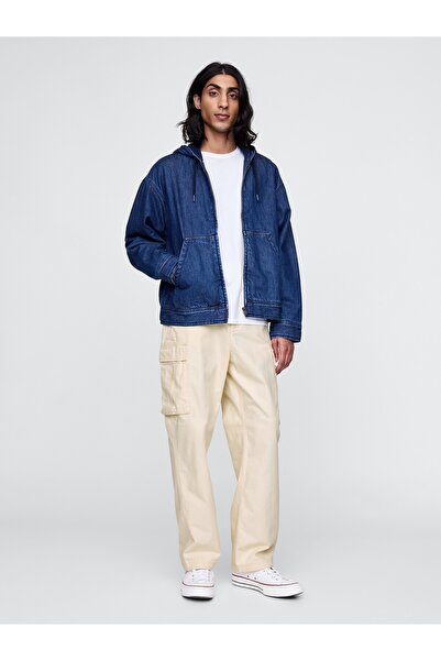 GAP Erkek Bej Utility Kargo Pantolon