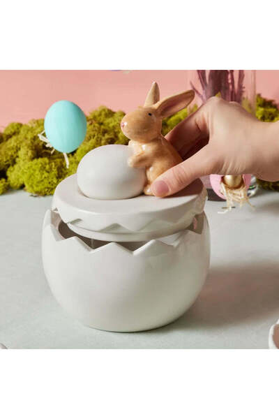 Karaca Paște Cutii de Depozitare Alb