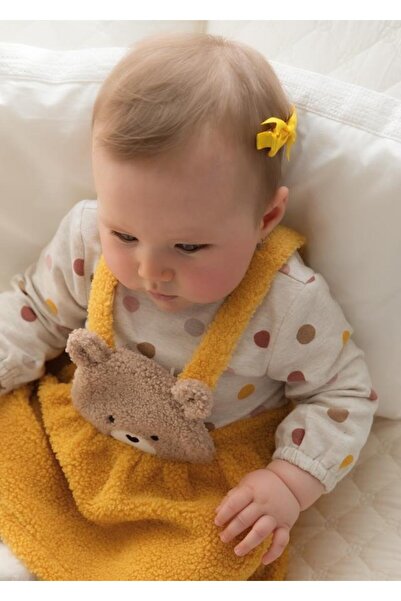 MAYORAL Kız Bebek Etekli Tulum Sarı 2881