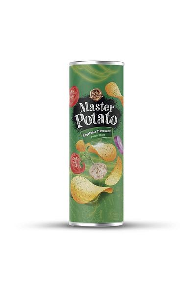 Master Potato Vegetable Condimented Chips 160 Gr 6 Pieces