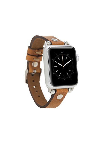 PLM Apple Watch Uyumlu Deri Kordon 38-40-41mm Ferro ST G19