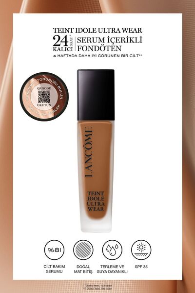 Lancome Teint Idole Ultra Wear 24 Saat Kalıcı Fondöten 445n 3614273792752