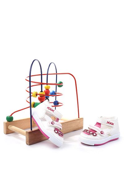 Şirin Bebe 2223-28 Pantofi pentru fete cu talpă ortopedică Sandale