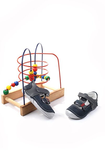 Walkenzo 3936 Удобни ортопедични момчешки обувки с кожена подметка