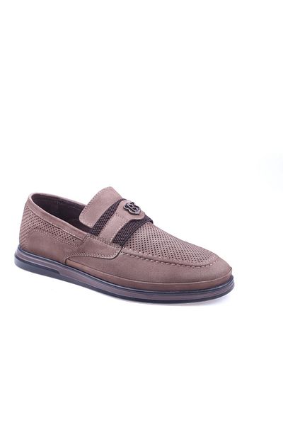 Dr.Relax Ο Δρ. Ανδρικά casual παπούτσια Relax 2907 από γνήσιο δέρμα χωρίς κορδόνια