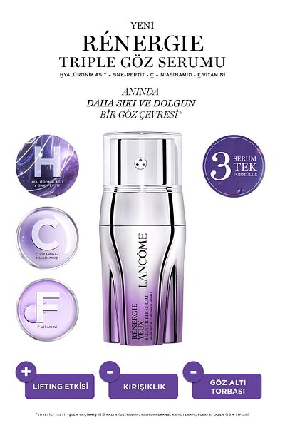 Lancome Renergie Triple Serum Eye Eye Contour Care Serum 20 ml 3614274170207