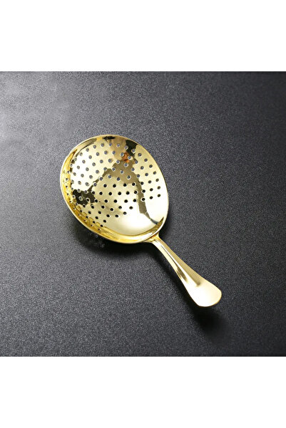 shakeonyu JULEP STRAINER GOLD - ALTIN KAPLAMA KOKTEYL SÜZGECİ