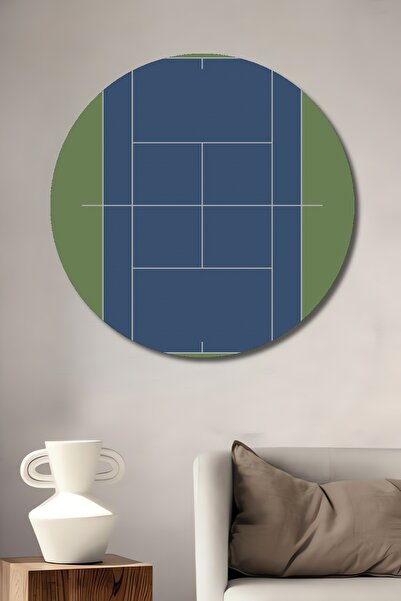 Teona Ahşap Διακοσμητικός ξύλινος πίνακας τοίχου MDF για το US Open Tennis Co...