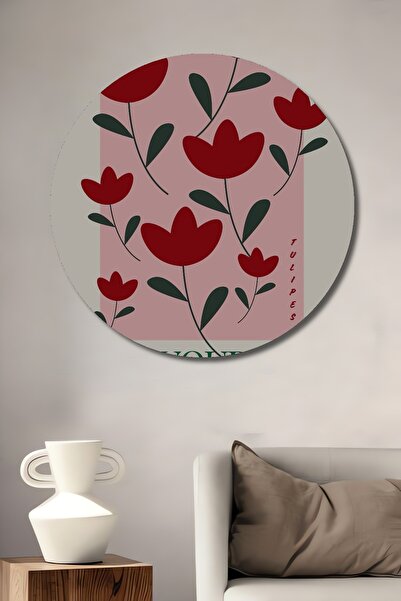 Teona Ahşap Flori relaxante, decorative, din lemn MDF, pictură murală pentru ...