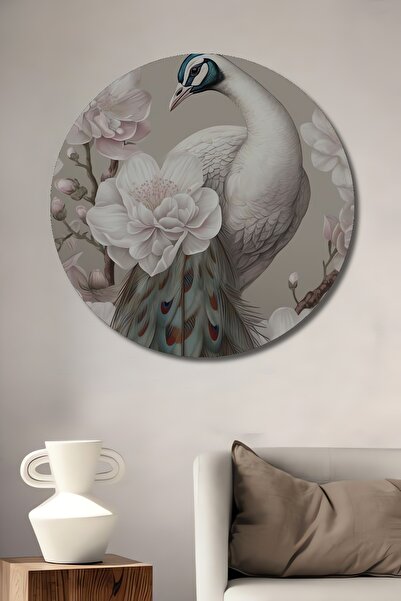 Teona Ahşap Pictură decorativă din lemn MDF în jurul floriilor majestuoase de...