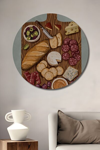 Teona Ahşap Tablou decorativ din lemn MDF, plin de farmec, pentru casă/locul ...