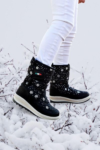 Walkenzo Lepetit 2236 - حذاء ثلج حراري فروي للفتيات