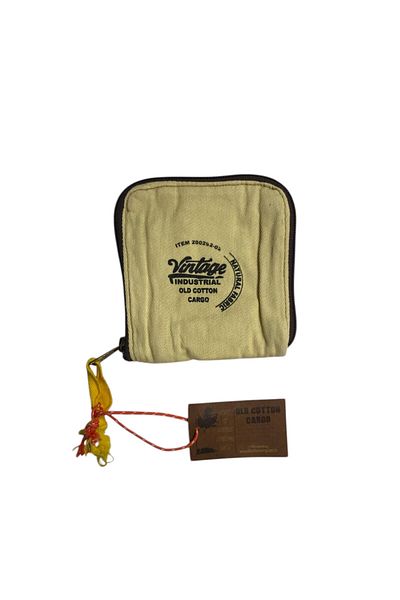 Old Cotton Vintage Colorful Casual Unisex Wallet 13X13Cm