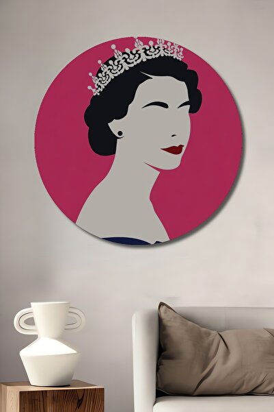 Teona Ahşap Pictură decorativă de perete din lemn MDF, Eleganță Regală, pentr...