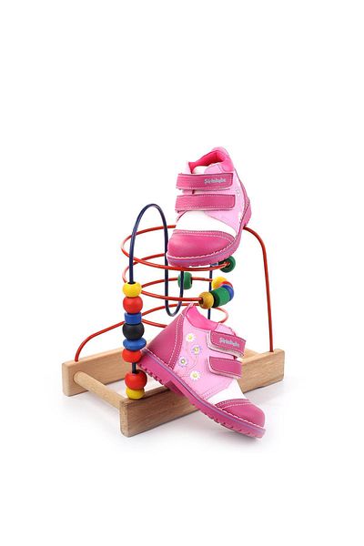 Şirin Bebe 3248 Κοριτσίστικες μπότες με αντιολισθητική σόλα Velcro