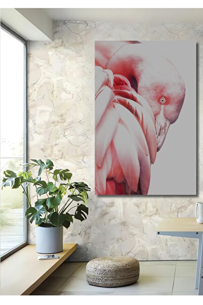 Teona Ahşap Pictură decorativă de perete din lemn MDF Flamingo Elegance pentr...